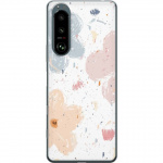 Mobiele hoes voor Sony Xperia 5 III met Bloemen ontwerp