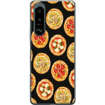 Mobiele hoes voor Sony Xperia 5 III met Pizza ontwerp