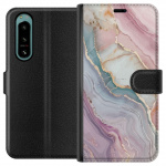 Portemonnee-hoesje voor Sony Xperia 5 IV met Marmer ontwerp Portemonnee-hoesje voor Sony Xperia 5 IV met Marmer ontwerp