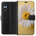 Portemonnee-hoesje voor Sony Xperia 5 V met Porseleinbloem ontwerp Portemonnee-hoesje voor Sony Xperia 5 V met Porseleinbloem ontwerp