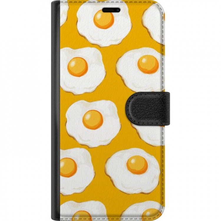 Portemonnee-hoesje voor Sony Xperia 5 V met Gebakken ei ontwerp Portemonnee-hoesje voor Sony Xperia 5 V met Gebakken ei ontwerp