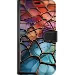 Portemonnee-hoesje voor Sony Xperia 5 V met Metallic patroon ontwerp Portemonnee-hoesje voor Sony Xperia 5 V met Metallic patroon ontwerp