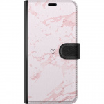 Portemonnee-hoesje voor Sony Xperia 5 V met Roze Hart ontwerp Portemonnee-hoesje voor Sony Xperia 5 V met Roze Hart ontwerp