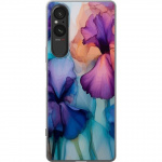 Mobiele hoes voor Sony Xperia 5 V met Magische bloemen ontwerp