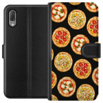 Portemonnee-hoesje voor Sony Xperia L3 met Pizza ontwerp