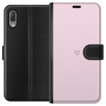 Portemonnee-hoesje voor Sony Xperia L3 met Hart ontwerp