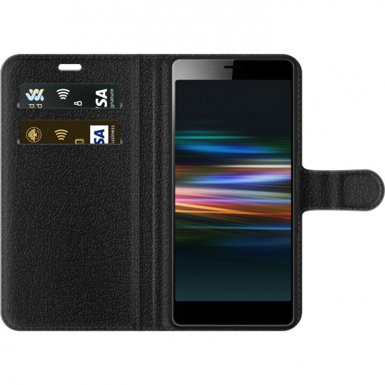 Portemonnee-hoesje voor Sony Xperia L3 met Nalle ontwerp Portemonnee-hoesje voor Sony Xperia L3 met Nalle ontwerp