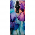 Mobiele hoes voor Sony Xperia Pro-I met Magische bloemen ontwerp