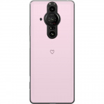 Mobiele hoes voor Sony Xperia Pro-I met Hart ontwerp
