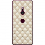 Mobiele hoes voor Sony Xperia XZ3 met Goudglans ontwerp