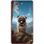 Mobiele hoes voor Sony Xperia Z3 Compact met Blije Hond ontwerp Mobiele hoes voor Sony Xperia Z3 Compact met Blije Hond ontwerp