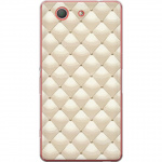 Mobiele hoes voor Sony Xperia Z3 Compact met Goudglans ontwerp