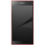 Mobiele hoes voor Sony Xperia Z5 Compact met Roze Hart ontwerp