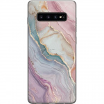 Mobiele hoes voor Samsung Galaxy S10 met Marmer ontwerp