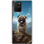 Mobiele hoes voor Samsung Galaxy S10 Lite met Blije Hond ontwerp Mobiele hoes voor Samsung Galaxy S10 Lite met Blije Hond ontwerp