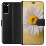 Portemonnee-hoesje voor Samsung Galaxy S20 met Porseleinbloem ontwerp