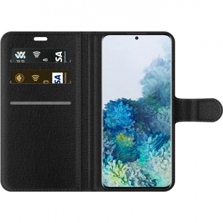 Portemonnee-hoesje voor Samsung Galaxy S20+ met Glasachtig ontwerp Portemonnee-hoesje voor Samsung Galaxy S20+ met Glasachtig ontwerp