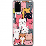 Mobiele hoes voor Samsung Galaxy S20+ met Kattenpatroon ontwerp