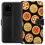 Portemonnee-hoesje voor Samsung Galaxy S20 Ultra met Pizza ontwerp