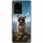 Mobiele hoes voor Samsung Galaxy S20 Ultra met Blije Hond ontwerp
