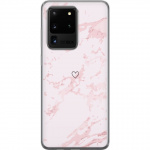 Mobiele hoes voor Samsung Galaxy S20 Ultra met Roze Hart ontwerp