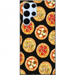 Mobiele hoes voor Samsung Galaxy S22 Ultra 5G met Pizza ontwerp