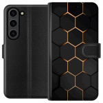 Portemonnee-hoesje voor Samsung Galaxy S24+ met Luxe Patroon ontwerp