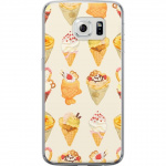 Mobiele hoes voor Samsung Galaxy S6 edge met Glasachtig ontwerp