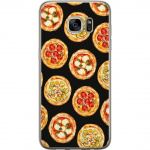 Mobiele hoes voor Samsung Galaxy S7 edge met Pizza ontwerp