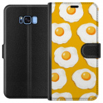 Portemonnee-hoesje voor Samsung Galaxy S8 met Gebakken ei ontwerp
