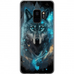 Mobiele hoes voor Samsung Galaxy S9 met Wolf ontwerp