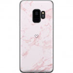 Mobiele hoes voor Samsung Galaxy S9 met Roze Hart ontwerp
