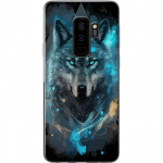 Mobiele hoes voor Samsung Galaxy S9+ met Wolf ontwerp