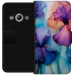 Portemonnee-hoesje voor Samsung Galaxy Xcover 3 met Magische bloemen ontwerp