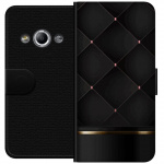 Portemonnee-hoesje voor Samsung Galaxy Xcover 3 met Luxe lijn ontwerp