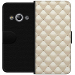 Portemonnee-hoesje voor Samsung Galaxy Xcover 3 met Goudglans ontwerp