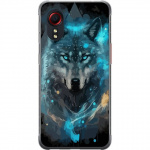 Mobiele hoes voor Samsung Galaxy Xcover 5 met Wolf ontwerp