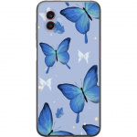 Mobiele hoes voor Samsung Galaxy Xcover6 Pro met Blauwe vlinders ontwerp