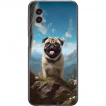 Mobiele hoes voor Samsung Galaxy Xcover6 Pro met Blije Hond ontwerp