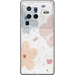 Mobiele hoes voor vivo X80 Pro met Bloemen ontwerp