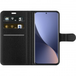 Portemonnee-hoesje voor Xiaomi 12 Pro met Roze Hart ontwerp