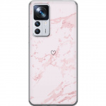 Mobiele hoes voor Xiaomi 12T Pro met Roze Hart ontwerp