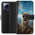 Portemonnee-hoesje voor Xiaomi 13 Lite met Blije Hond ontwerp
