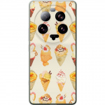 Mobiele hoes voor Xiaomi 13 Ultra met Glasachtig ontwerp