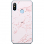 Mobiele hoes voor Xiaomi Mi A2 Lite met Roze Hart ontwerp