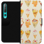 Portemonnee-hoesje voor Xiaomi Mi 10 5G met Glasachtig ontwerp