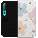 Portemonnee-hoesje voor Xiaomi Mi 10 5G met Bloemen ontwerp