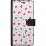 Portemonnee-hoesje voor Xiaomi Mi 10 Lite 5G met Aardbeien ontwerp Portemonnee-hoesje voor Xiaomi Mi 10 Lite 5G met Aardbeien ontwerp