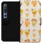 Portemonnee-hoesje voor Xiaomi Mi 10 Pro 5G met Glasachtig ontwerp