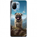 Mobiele hoes voor Xiaomi Mi 11 met Blije Hond ontwerp